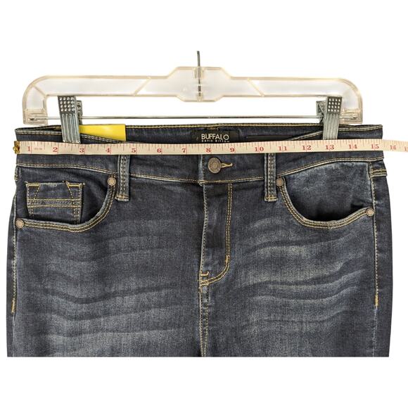 Buffalo David Bitton Jeans Womens 6/28 Jess Rip & Repair Mid-Rise Skinny Raw Hem - Picture 3 of 10